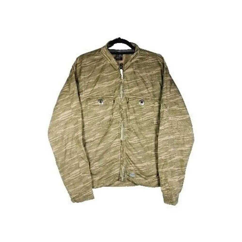 686 Men's Size M Army Camo Camouflage Softshell Lightweight Snowboard Jacket